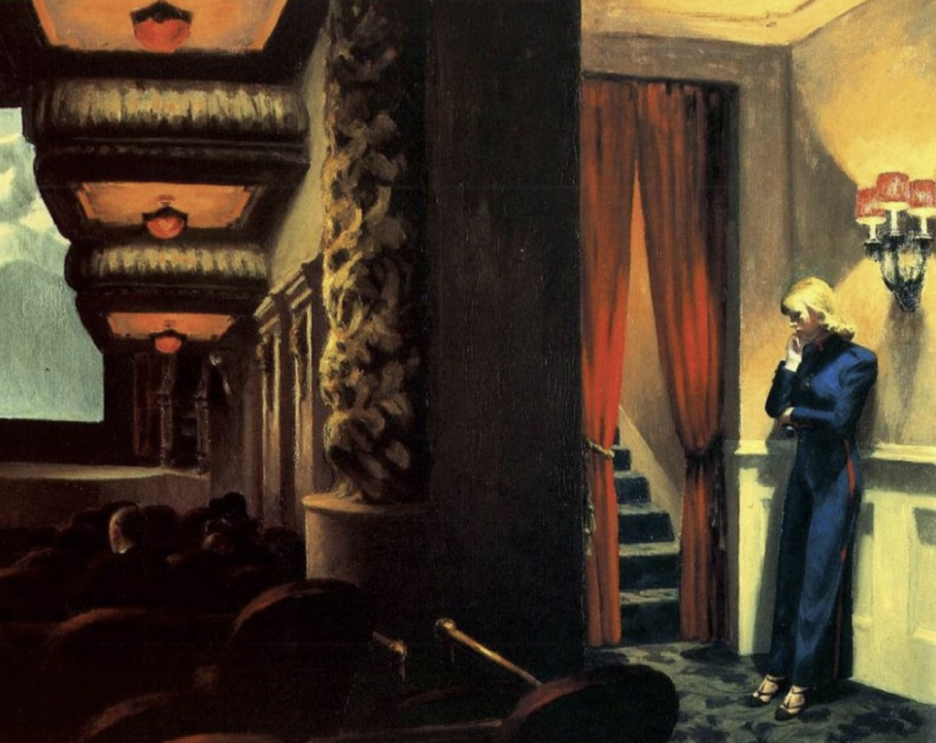 Edward Hopper, 
New York Movie (1939)